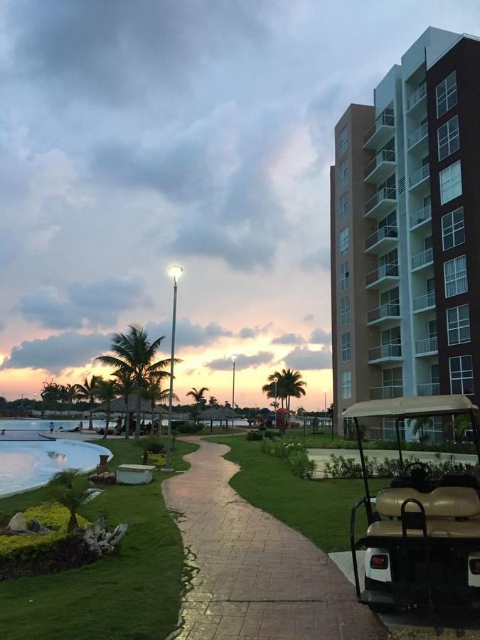 Departamento En Dream Lagoons Cancun Bagian luar foto